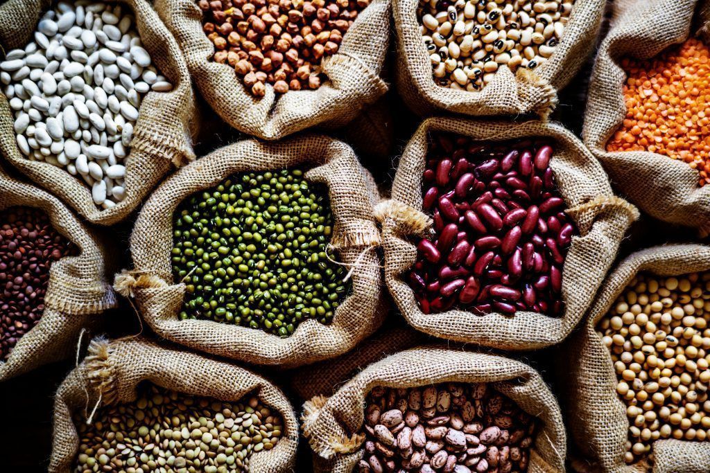 Variety of legumes Variety of legumes